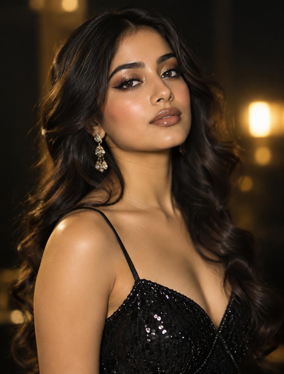Glamorous party makeup look